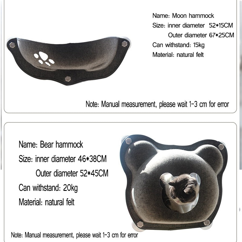 Cat Window Suctiom Lounger Hammock