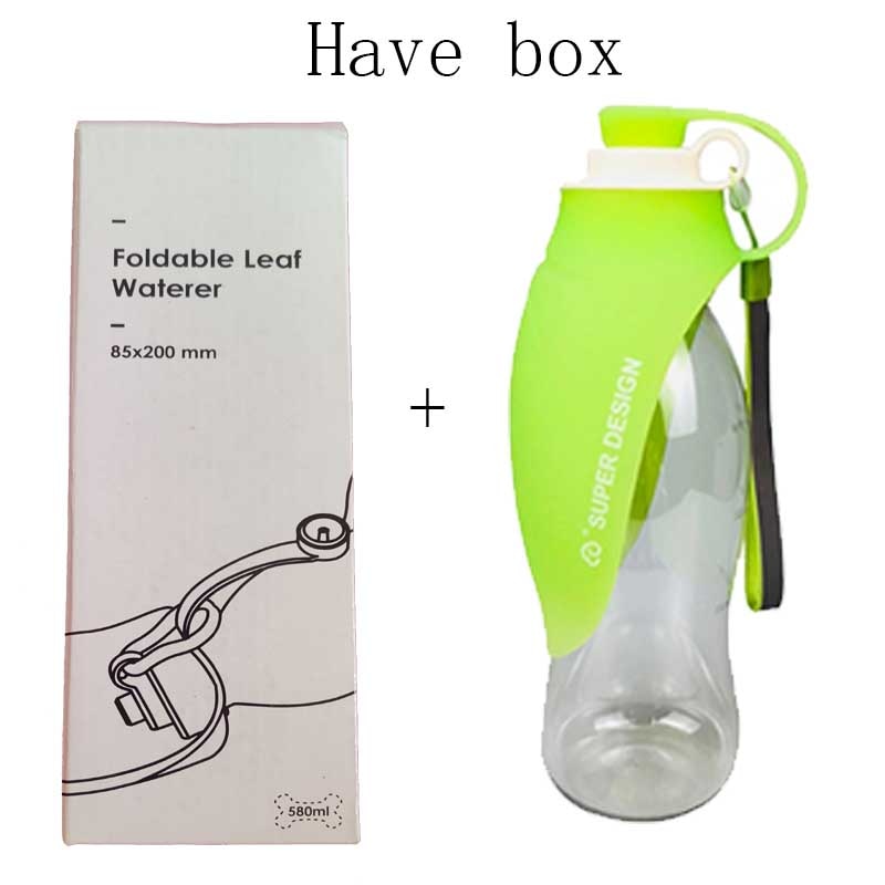 Portable Bottle Outdoor Pet Drinking Dispenser