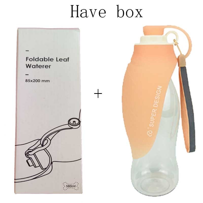 Portable Bottle Outdoor Pet Drinking Dispenser
