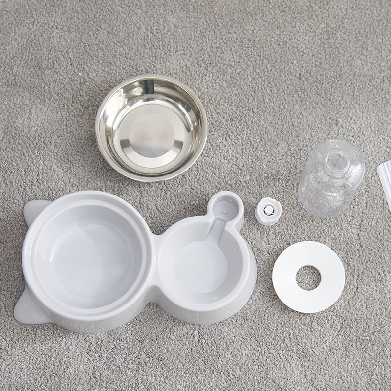 Pet Bottle Water Dispenser Drinking Bowl and Feeder