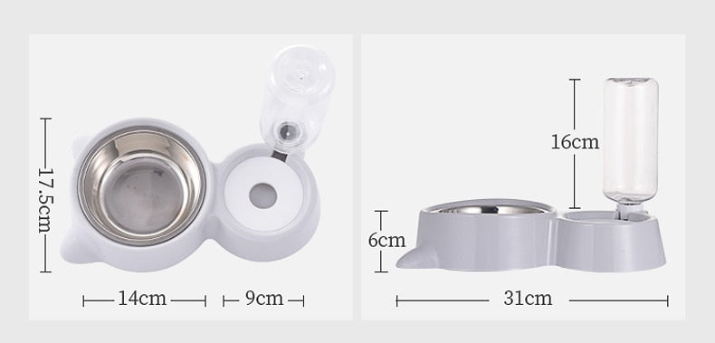 Pet Bottle Water Dispenser Drinking Bowl and Feeder