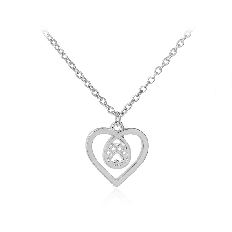 Memorial Pet Paw Necklace
