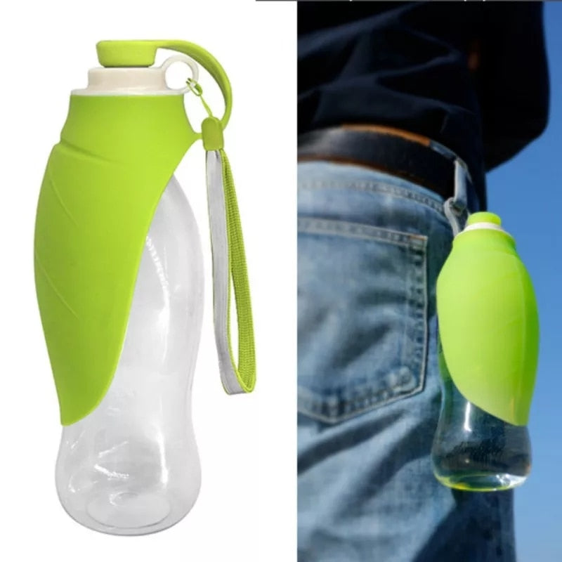 Portable Bottle Outdoor Pet Drinking Dispenser