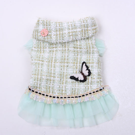 Warm Pet Princess Winter Dress