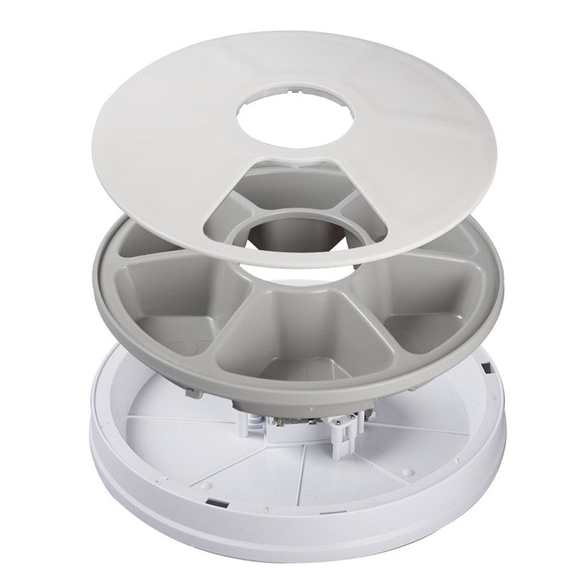 Automatic Timing Round Pet Feeder