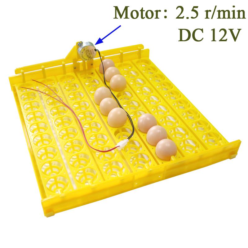 New 63 Eggs Incubator Turn Tray Poultry Incubation Equipment Chickens Ducks And Other Poultry Incubator Automatically Turn Eggs