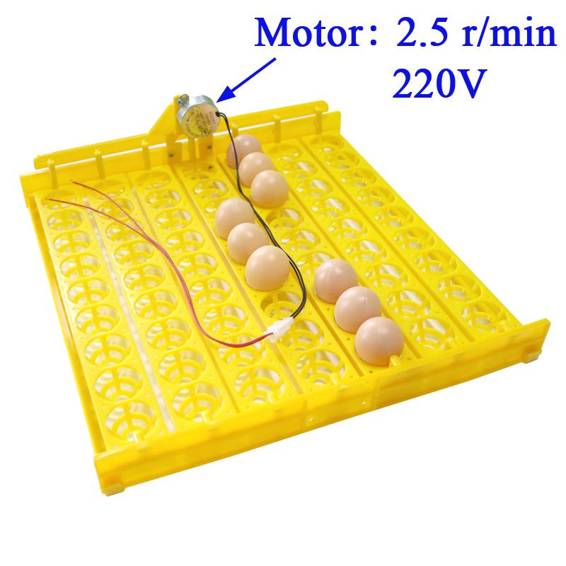 New 63 Eggs Incubator Turn Tray Poultry Incubation Equipment Chickens Ducks And Other Poultry Incubator Automatically Turn Eggs