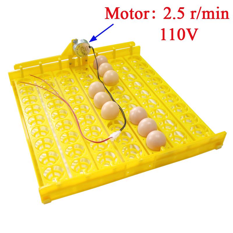 New 63 Eggs Incubator Turn Tray Poultry Incubation Equipment Chickens Ducks And Other Poultry Incubator Automatically Turn Eggs