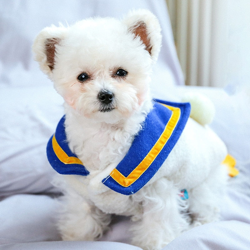 Cute Duck Vest Pet Costume