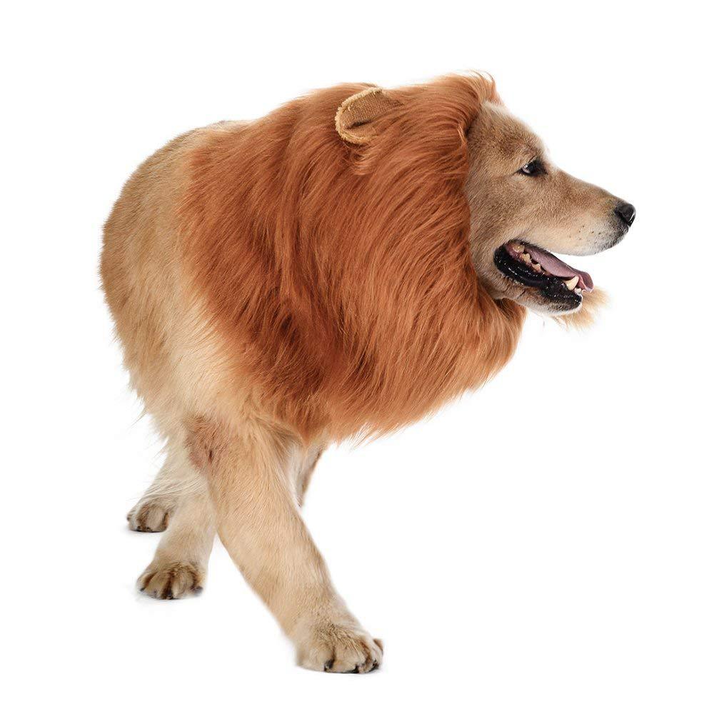 Large Dog Lion Mane Costume