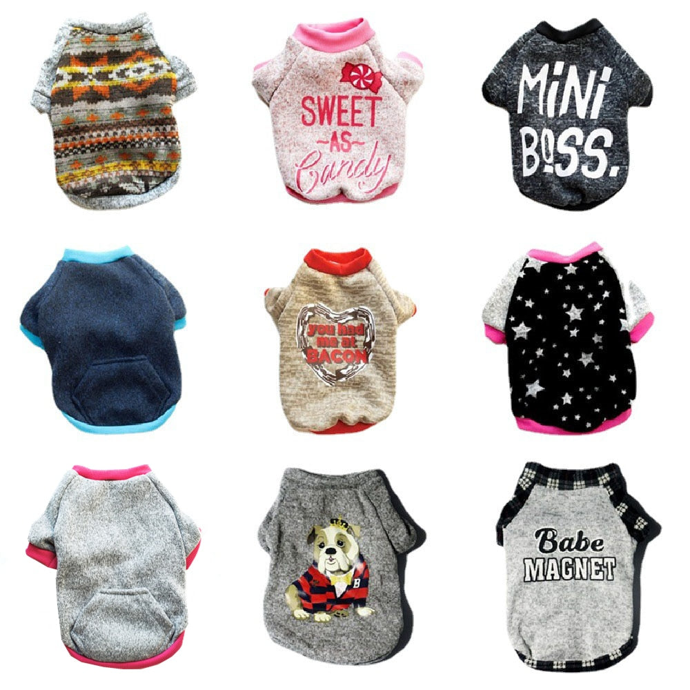 New Warm Winter Pet Clothes