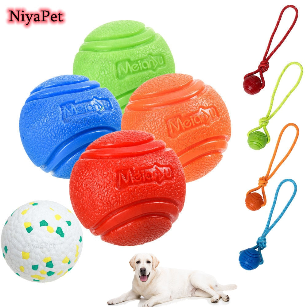 Interactive Indestructible Bouncy Dog Ball