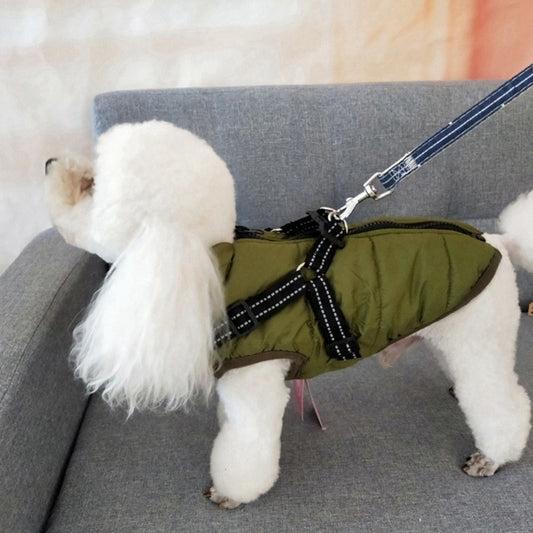 Winter Waterproof jacket With Harness for Dog