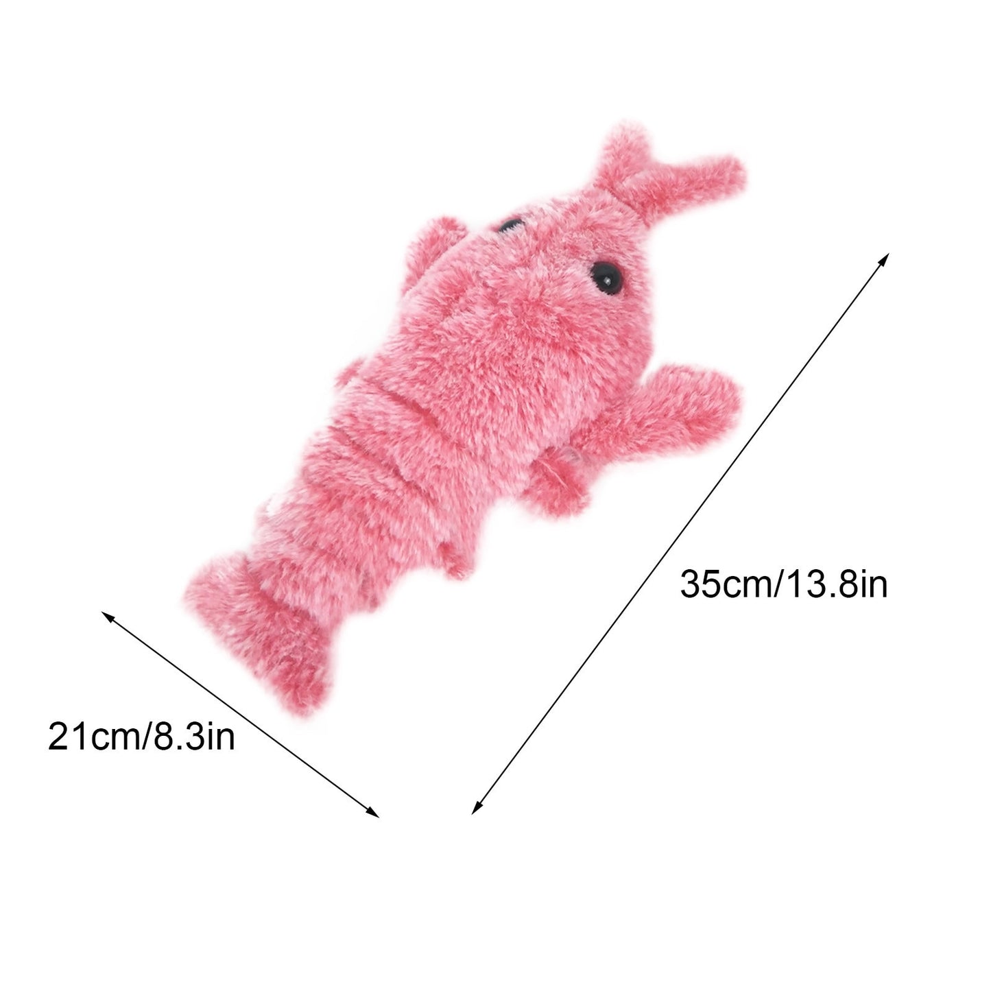 Stimulating Electric jumping Shrimp Cat or Dog toy