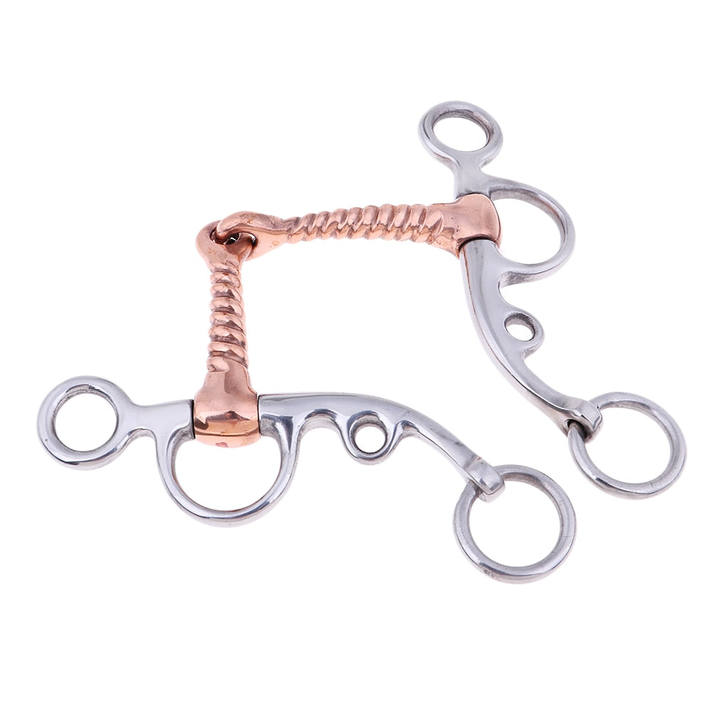 5inch Copper Training Snaffle Bit