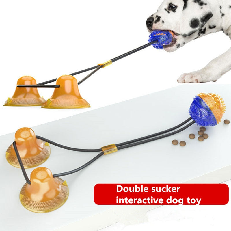 Indestructible Dog Toy Food Dispenser