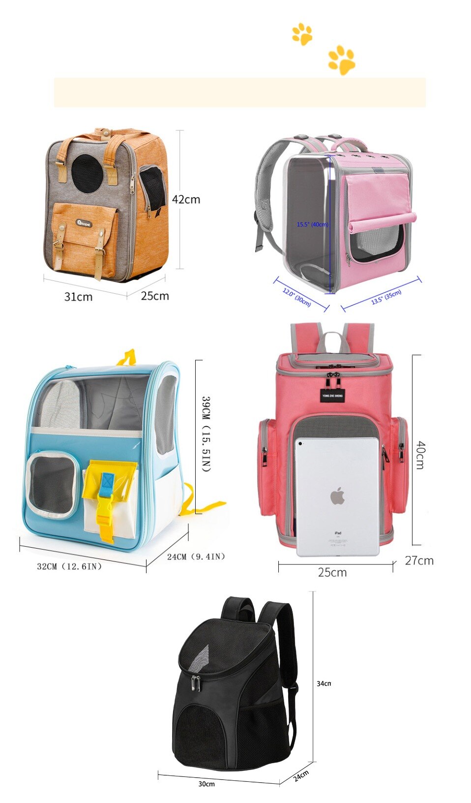 Pet Carrier Backpack