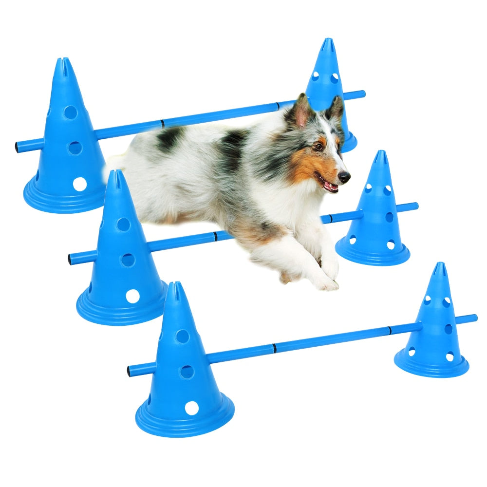 Sports Dog Agility Outdoor Training Equipment 3set