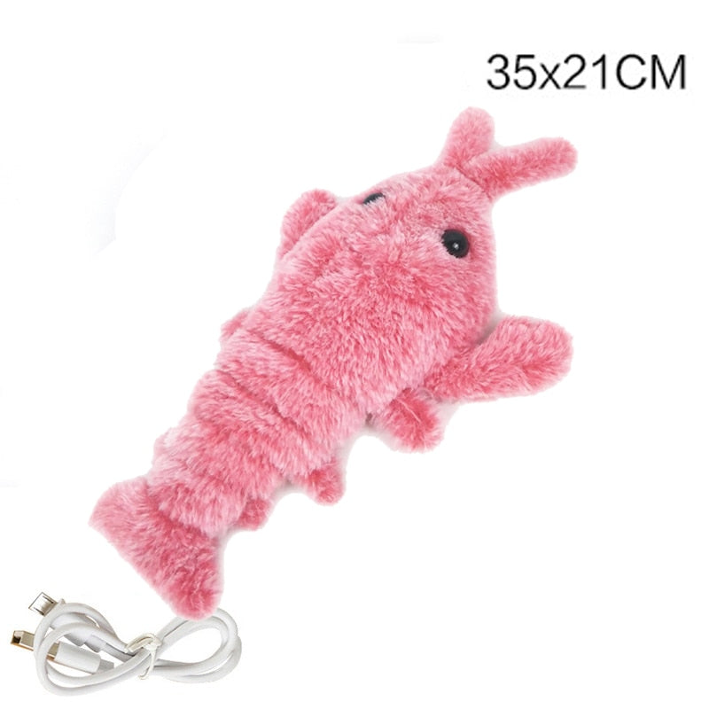 Stimulating Electric jumping Shrimp Cat or Dog toy