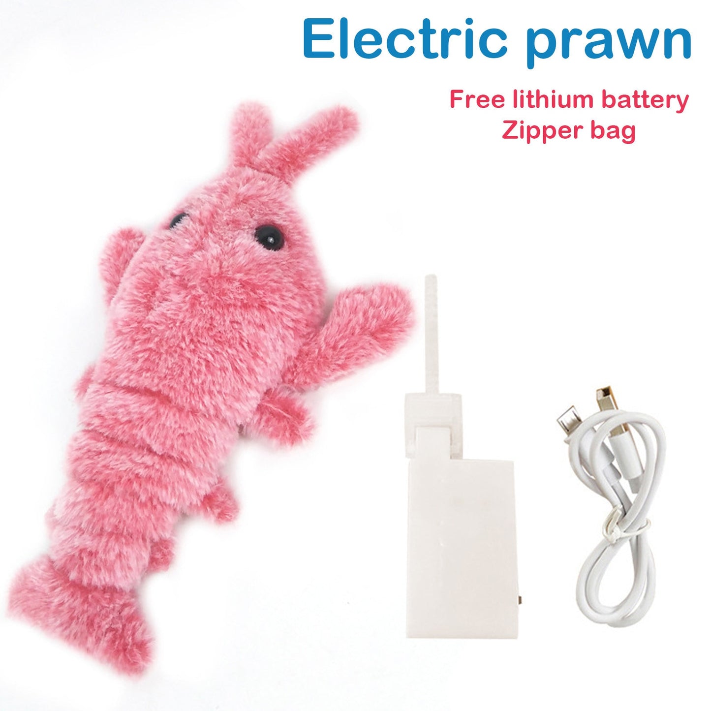 Stimulating Electric jumping Shrimp Cat or Dog toy