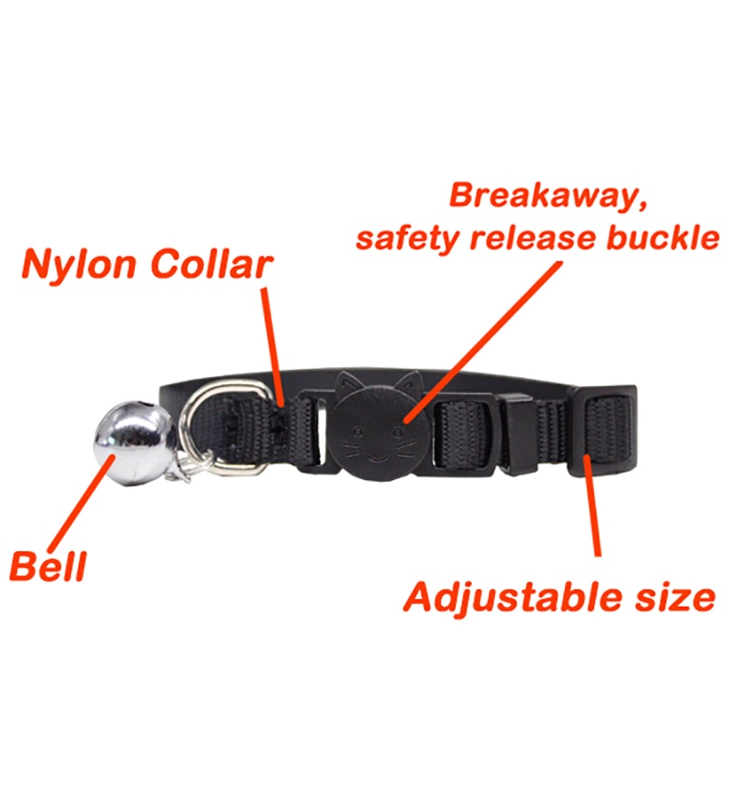 Adjustable Safety Breakaway Personalized Pet Collar