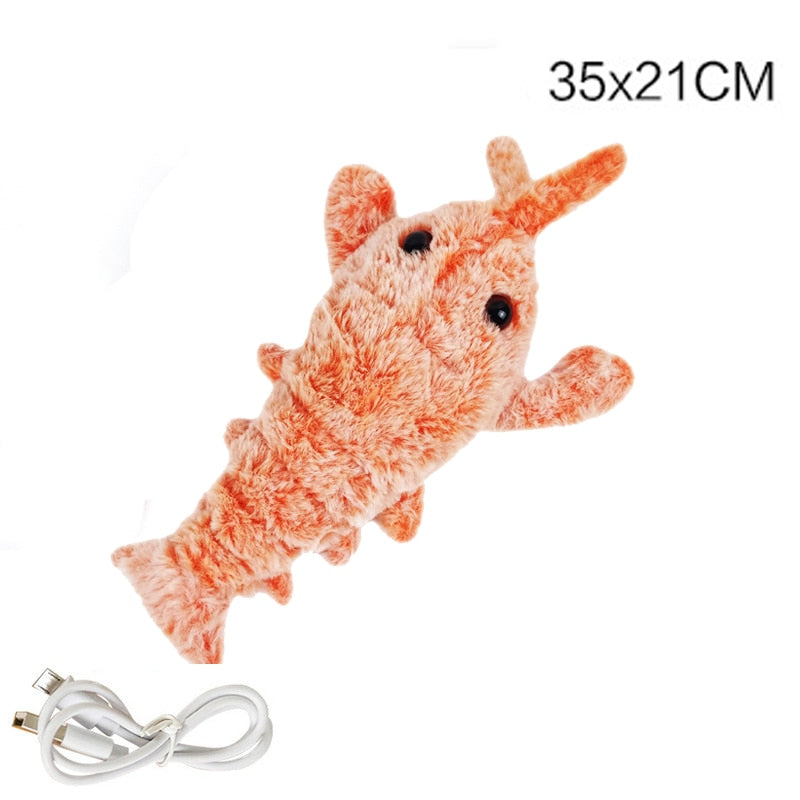 Stimulating Electric jumping Shrimp Cat or Dog toy