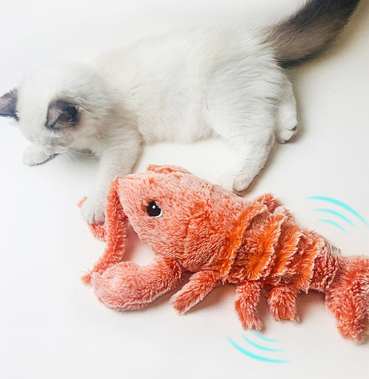 Stimulating Electric jumping Shrimp Cat or Dog toy