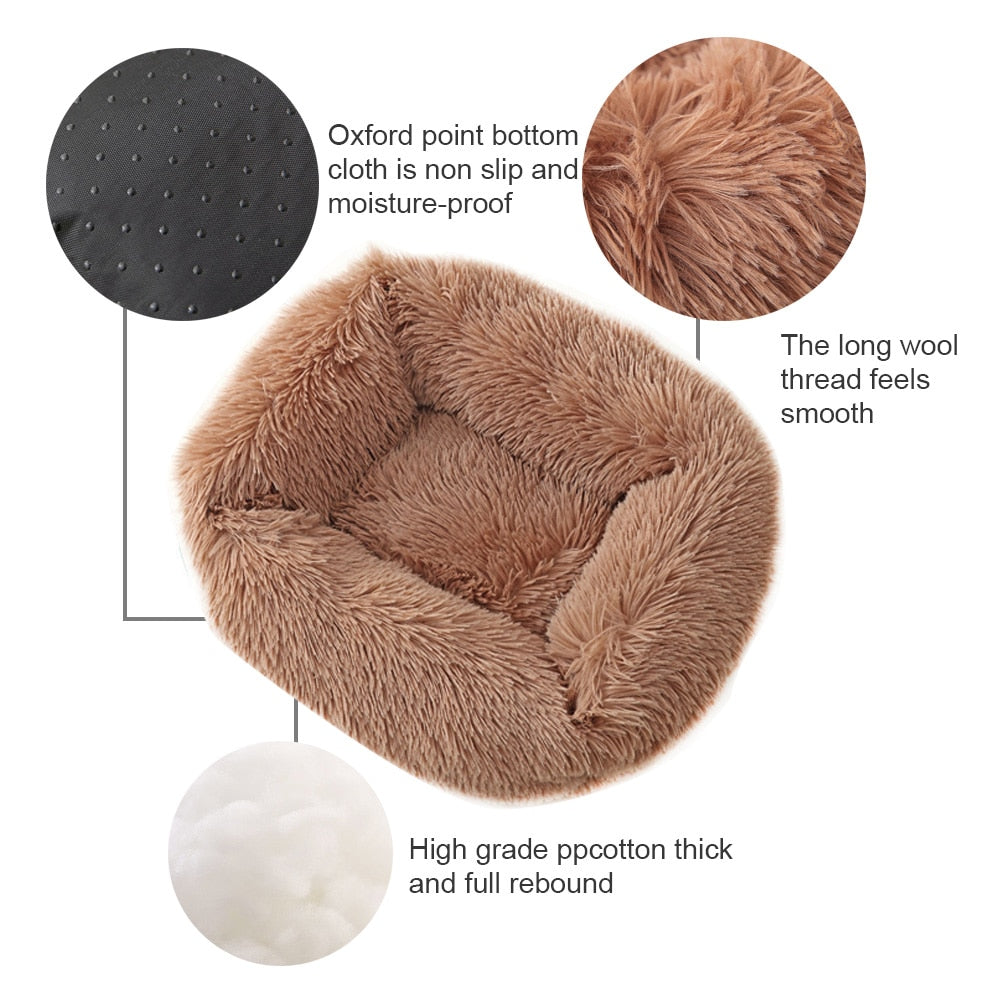 Soft Warm Winter Pet Sleeping Bed