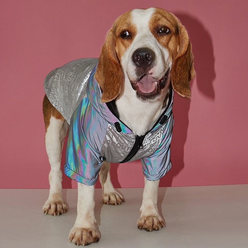 Cool Colorful Fashion Reflective Waterproof Pet Clothes