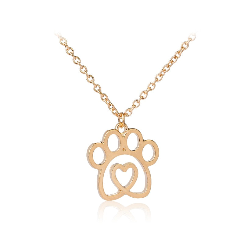 Memorial Pet Paw Necklace