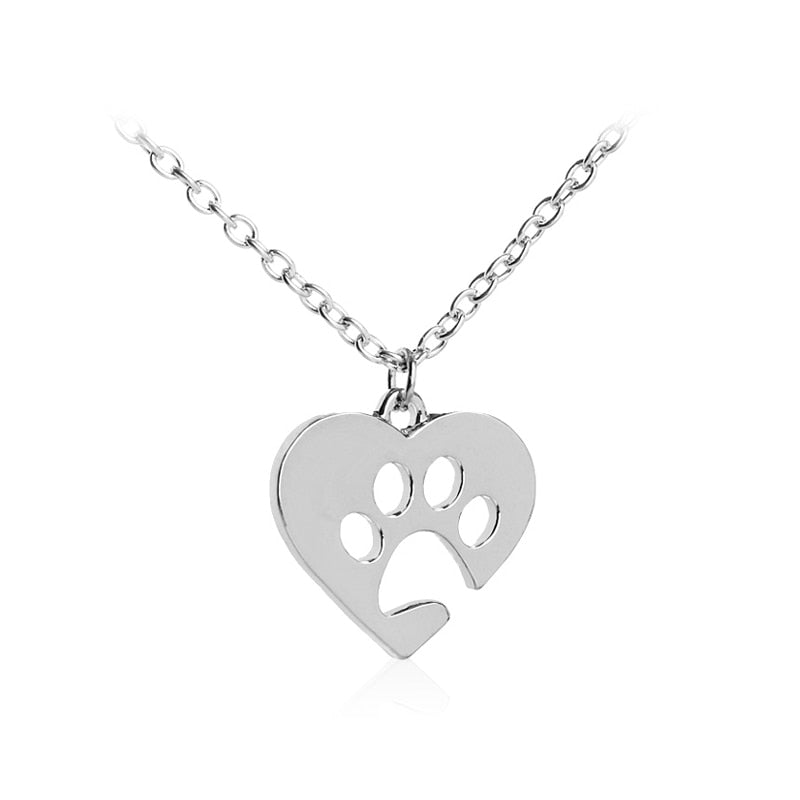 Memorial Pet Paw Necklace