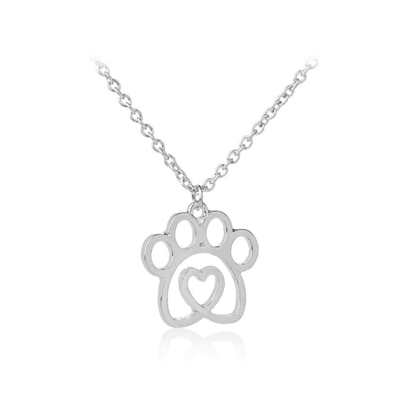 Memorial Pet Paw Necklace