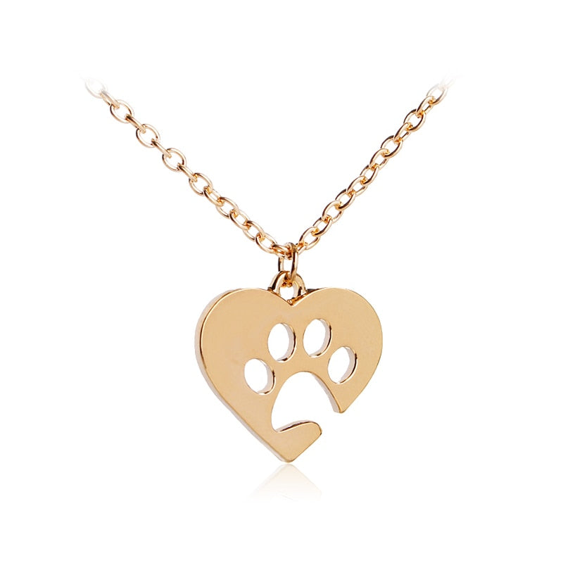 Memorial Pet Paw Necklace