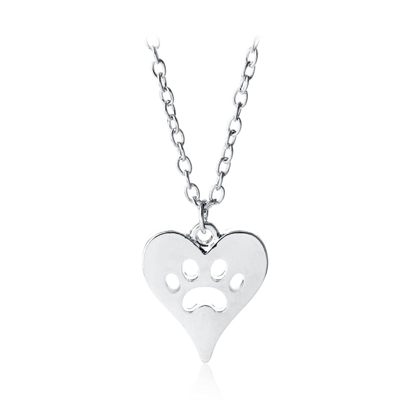 Memorial Pet Paw Necklace