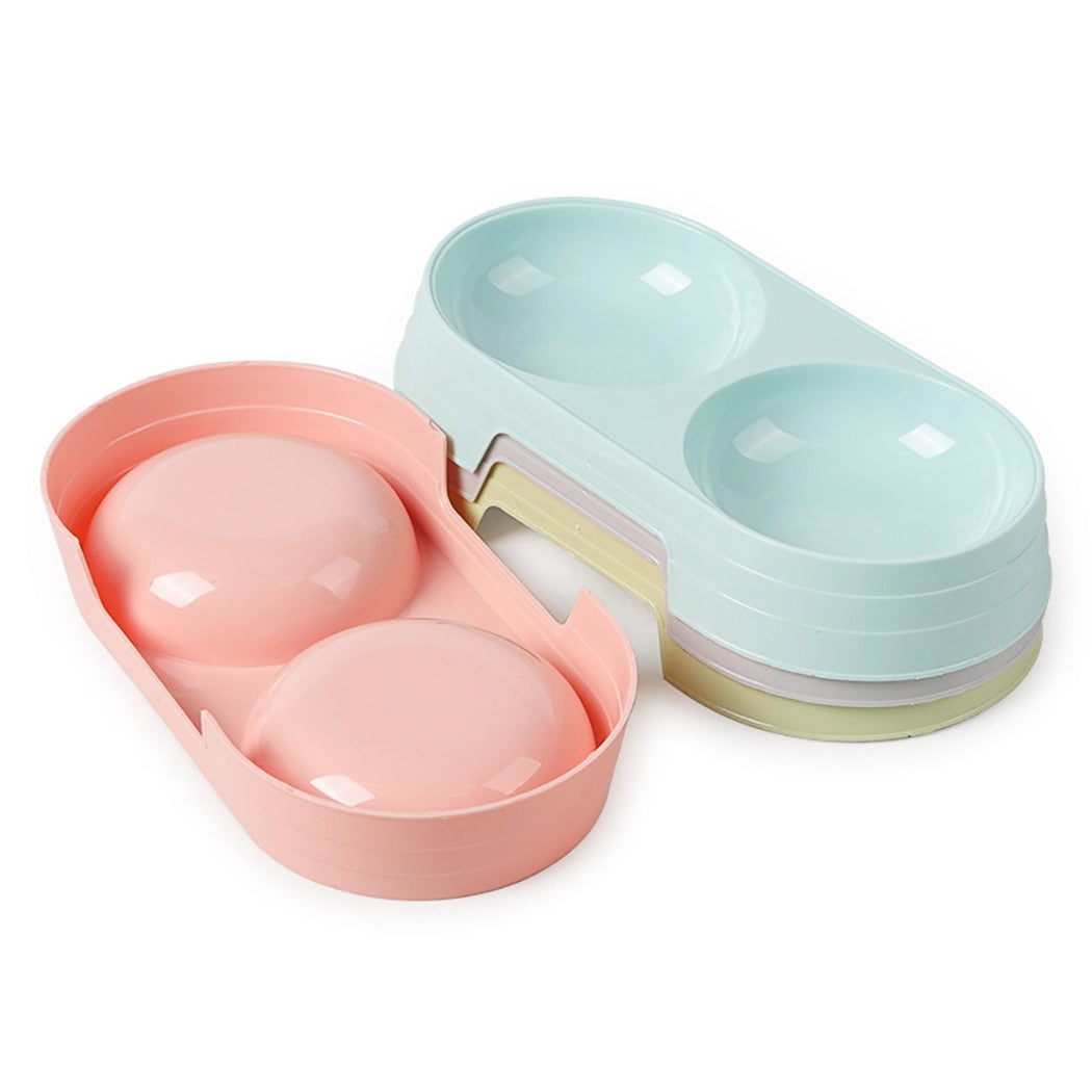 Pet Double Feeding/Water Bowl