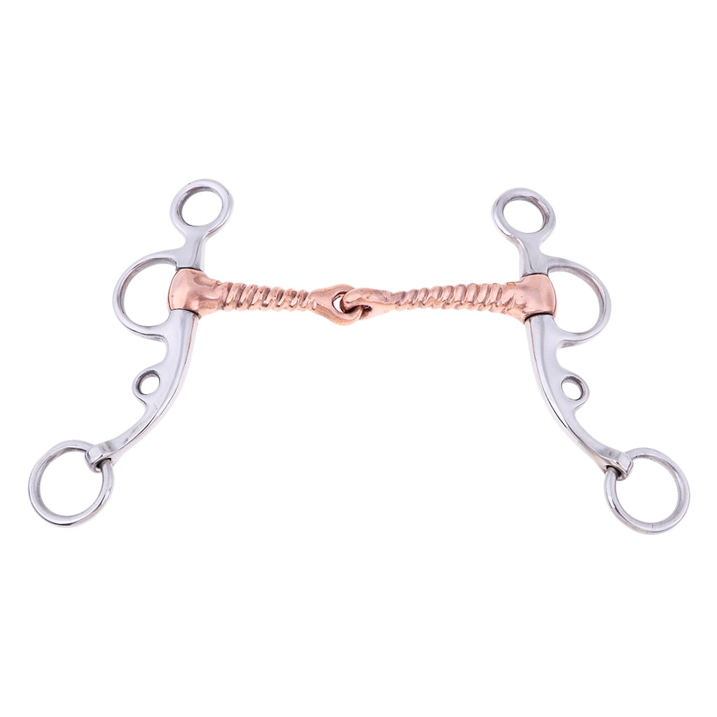 5inch Copper Training Snaffle Bit