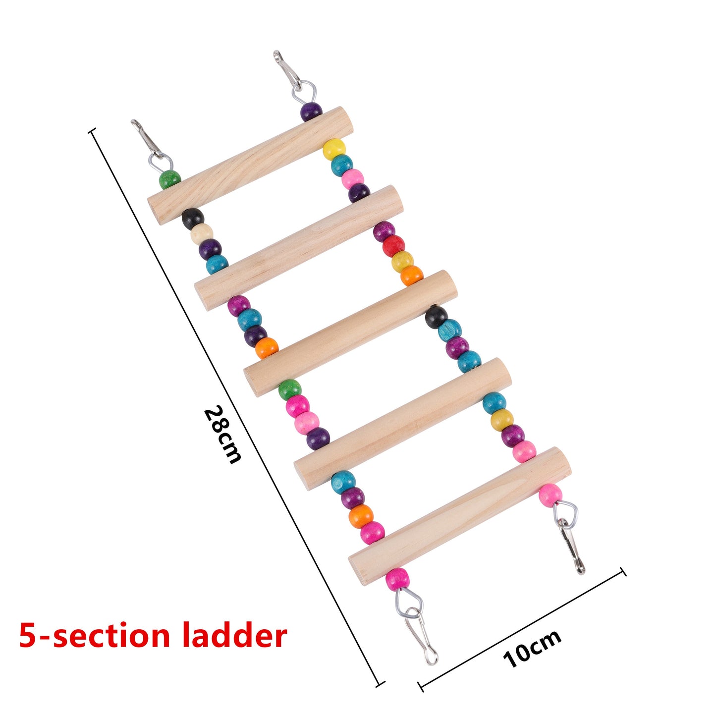 Bird Swing Set Ladder and Toys