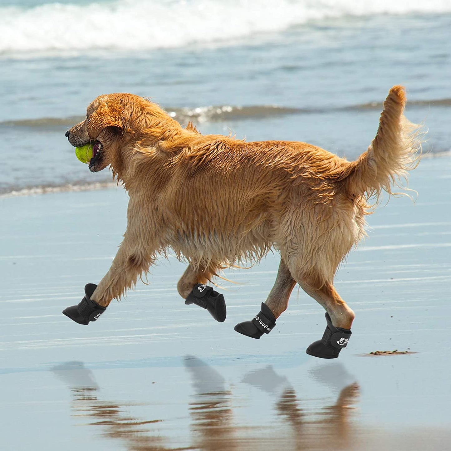 Silicone Dog Rainshoes Waterproof Silicone Anti-skid Boots