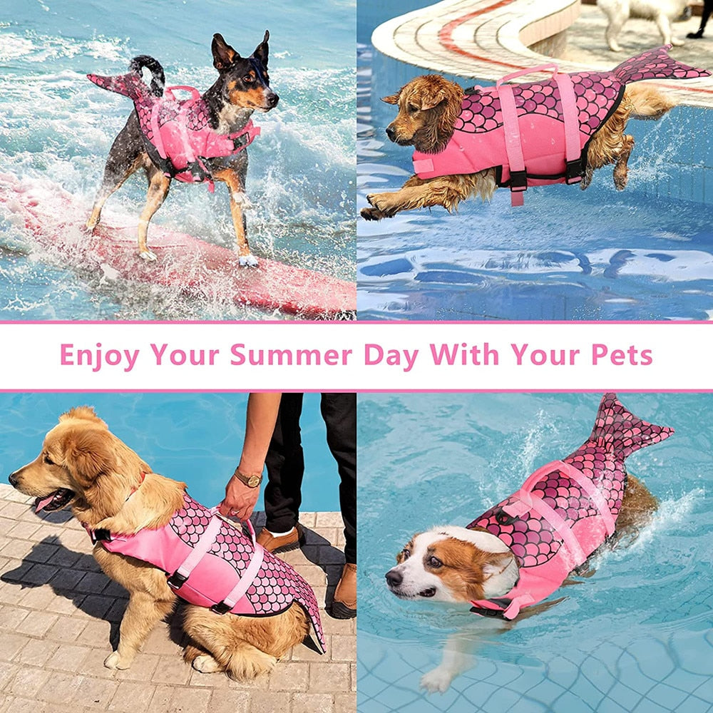 Summer Safety Dog Swimming Vest