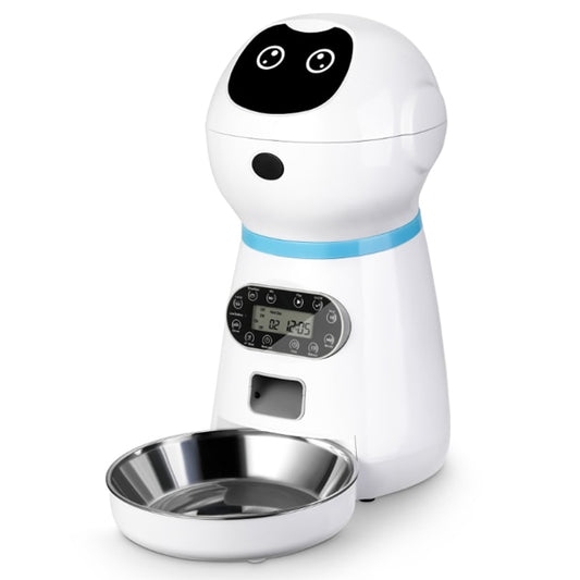 3.5L WIFI Automatic Dog Feeding Dispenser Cat Smart Feeder Stainless Steel Bowl Pet Automatic Food Feeder With Voice Pet Feeder