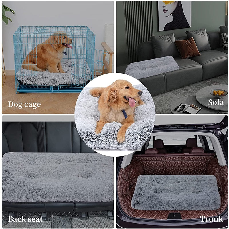 Plush Super Soft Calming Pet Bed