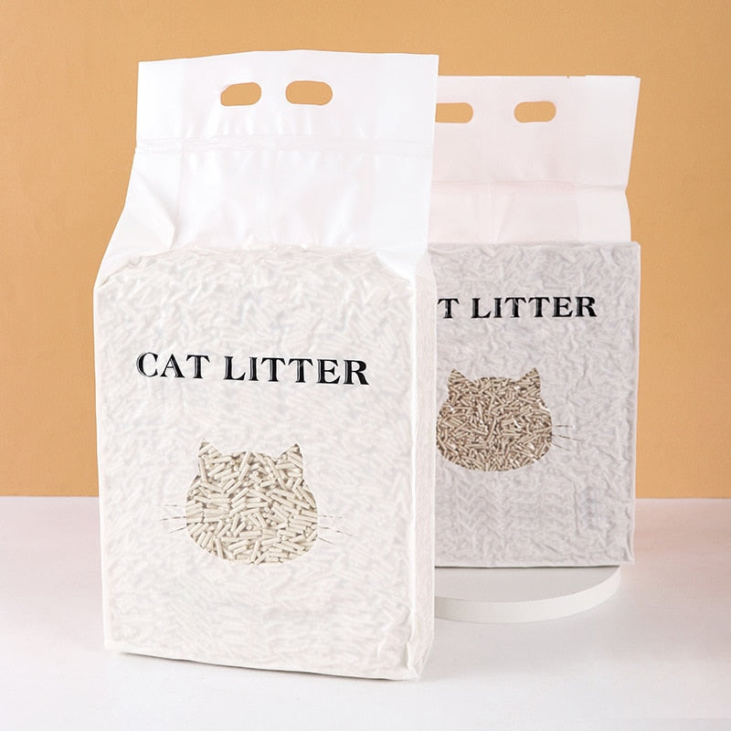 Natural Tofu Cat Litter Biodegradable Fast Clumping Natural Green Tea Fresh