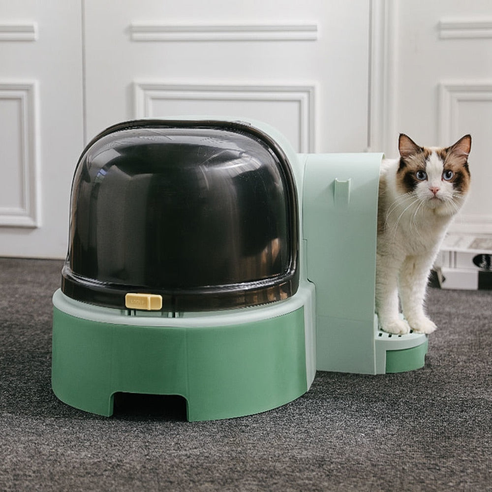 Fully Enclosed Oversized Drawer Type Litter Box