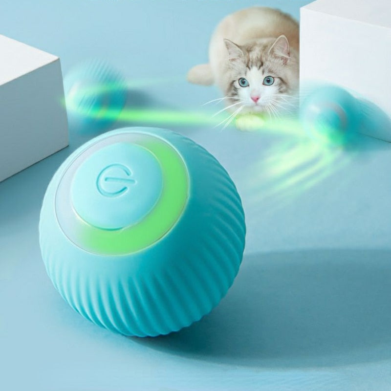 Electric Automatic Rolling indoor interactive Smart Cat Ball Toy