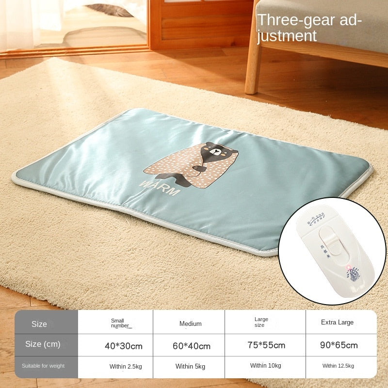 intelligent Waterproof Temp Control Electric Pet Bed