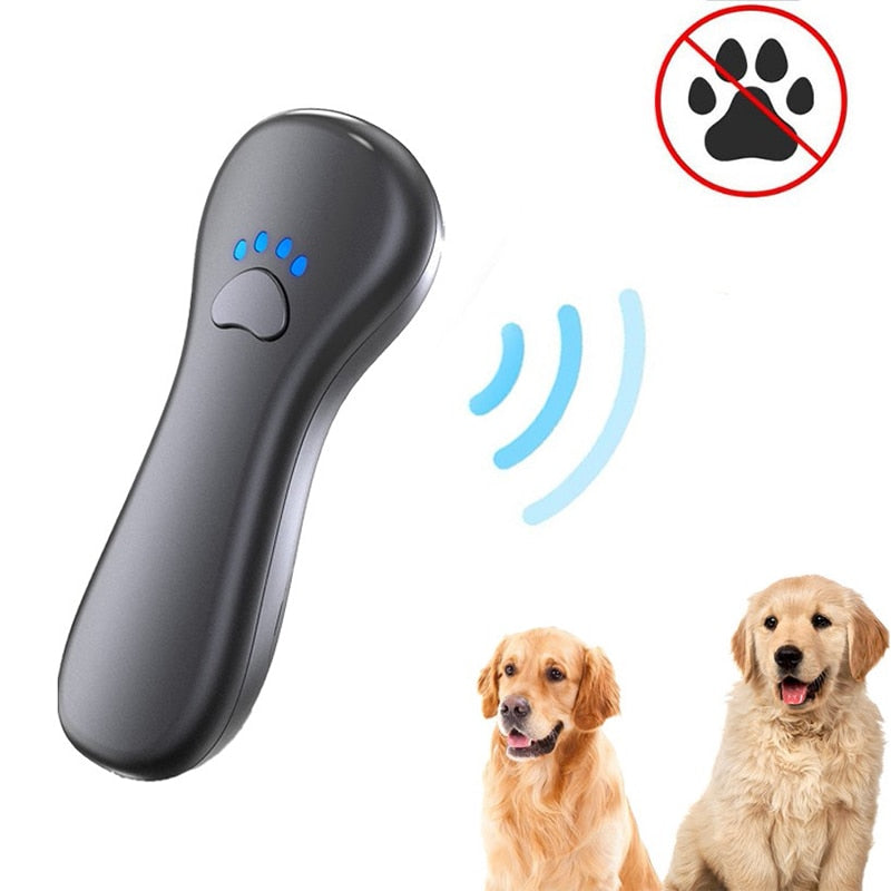 Ultrasonic Rechargeable Anti-Barking Training Device