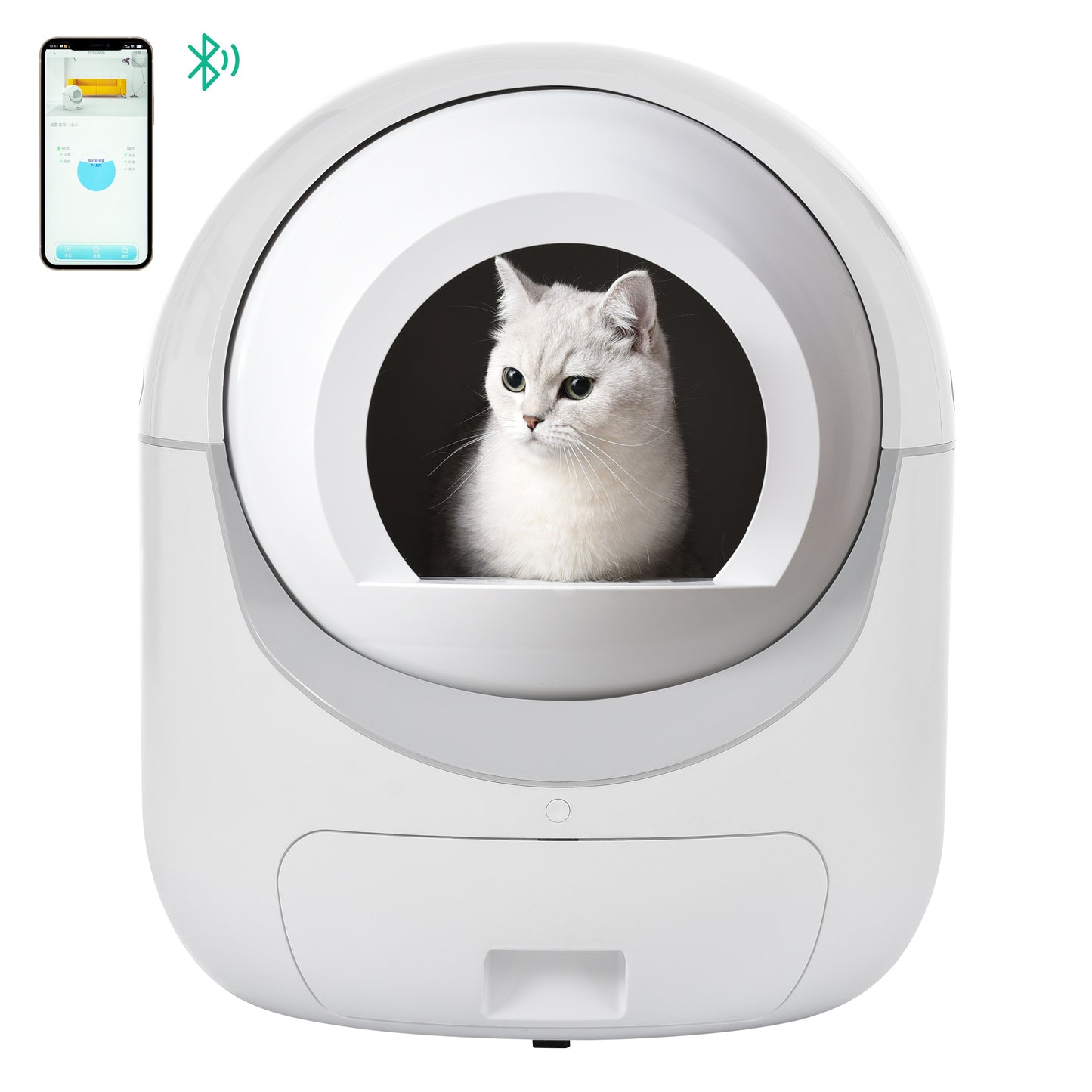 Automatic Smart Self Cleaning Deodorant Fully Enclosed large litter box