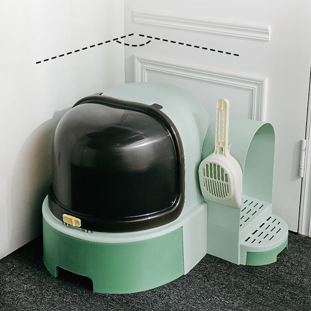 Fully Enclosed Oversized Drawer Type Litter Box