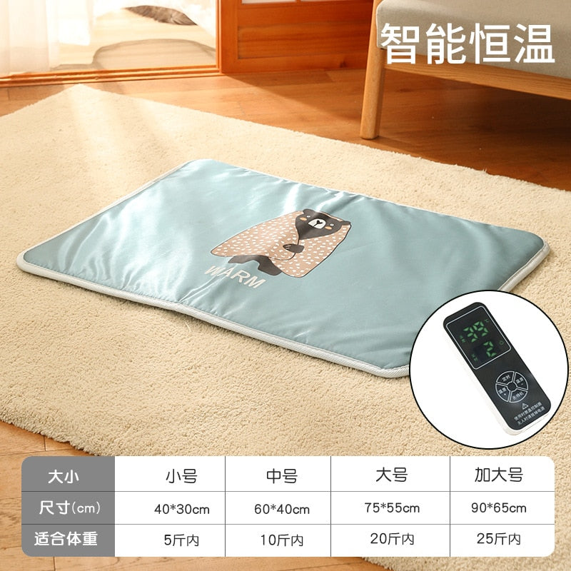 intelligent Waterproof Temp Control Electric Pet Bed