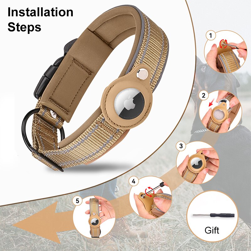 WaterProof Pet Collar For The Apple Airtag